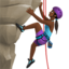 Woman Climbing（やや暗い肌色） (Apple)