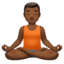 Man In Lotus Position（やや暗い肌色） (Apple)
