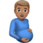 Pregnant Man（中間の肌色） (Apple)