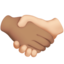 握手（明るい肌色） (Apple)