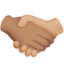 握手（やや明るい肌色） (Apple)