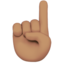 人差し指（上）（中間の肌色） (Apple)