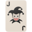 playing card black joker
