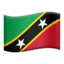 st. kitts & nevis flag
