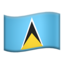 st. lucia flag