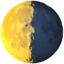 last quarter moon symbol