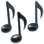 multiple musical notes