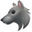 wolf face