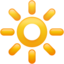 high brightness symbol