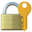 closed lock with key