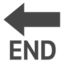 end with leftwards arrow above