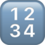 input symbol for numbers
