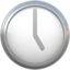 clock face five oclock