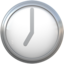 clock face seven oclock