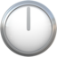 clock face twelve oclock