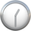 clock face one-thirty