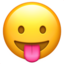 face with stuck-out tongue