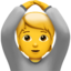 face with ok gesture
