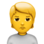 person with pouting face