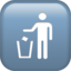 put litter in its place symbol