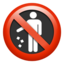 do not litter symbol