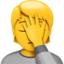 face palm