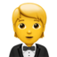 man in tuxedo