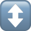 up down arrow