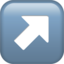 north east arrow