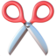 black scissors
