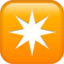 eight pointed black star