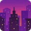 city sunset