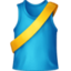 running shirt with sash