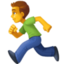 man running