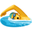 man swimming