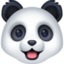 panda face