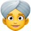 woman wearing turban