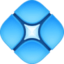 diamond shape with a dot inside