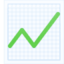 chart with upwards trend