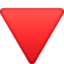 small red triangle down