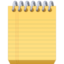 spiral notepad