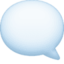 left speech bubble