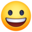 grinning
