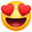 heart eyes