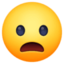 frowning