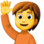raising hand