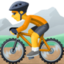 mountain bicyclist