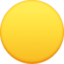 large yellow circle