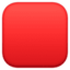 large red square