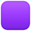 large purple square